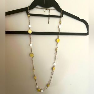 18” Lia Sophia Beaded necklace
